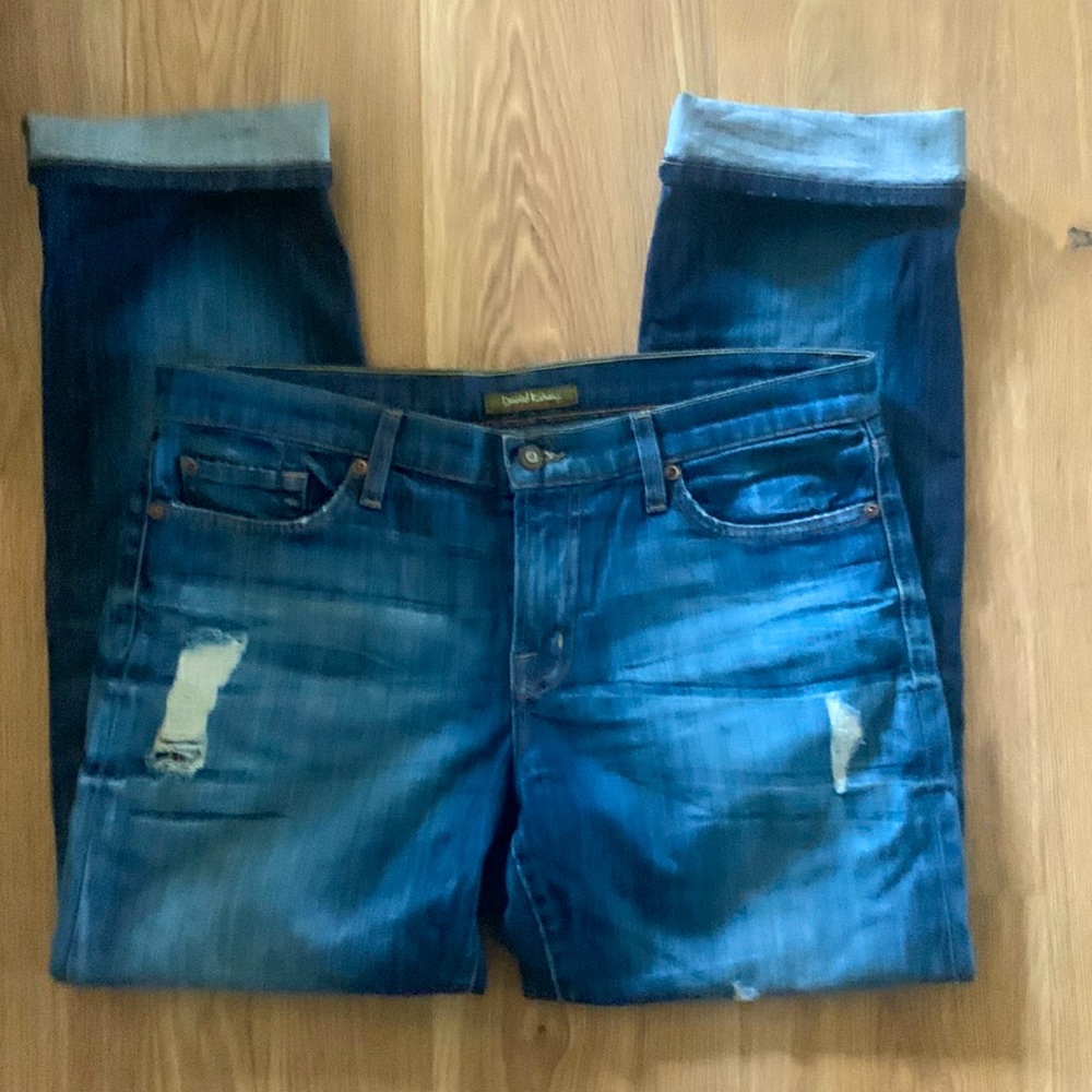 David Kahn San Remo distressed crop Jean size 30